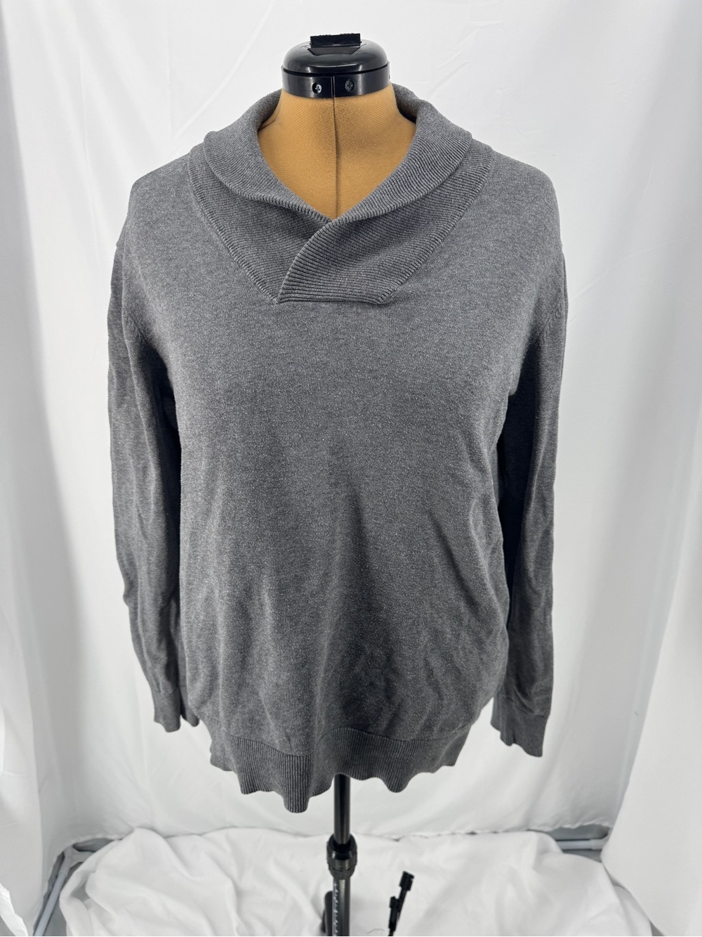 Banana Republic Women's Gray Cowl Neck Sweater 0257